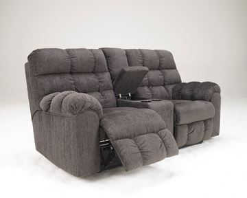 Picture of Acieona Double Reclining Loveseat With Console
